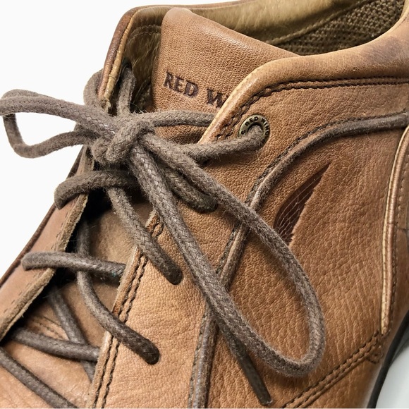 Red Wing Mens Soft Toe Leather Lace-Up Low Top Comfort Shoe Hiking Ankle Boot - Picture 8 of 9